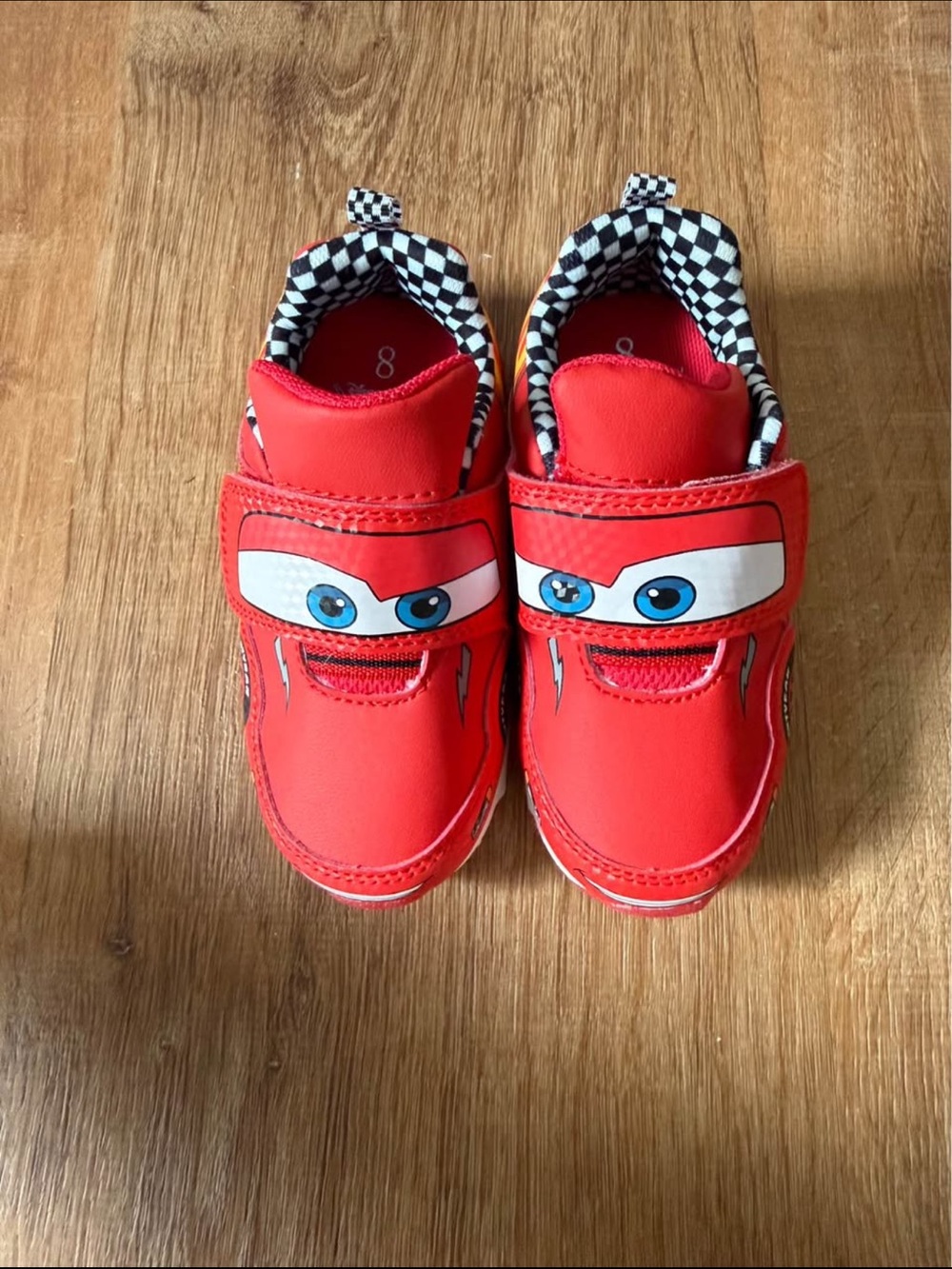 Red Lightning McQueen Toddler Sneakers